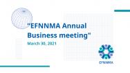 EFNNMA Annual meeting, March 30, 2021
