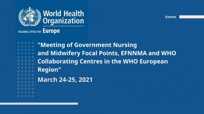 March 24-25 - Joint WHO meeting - outcomes and next steps